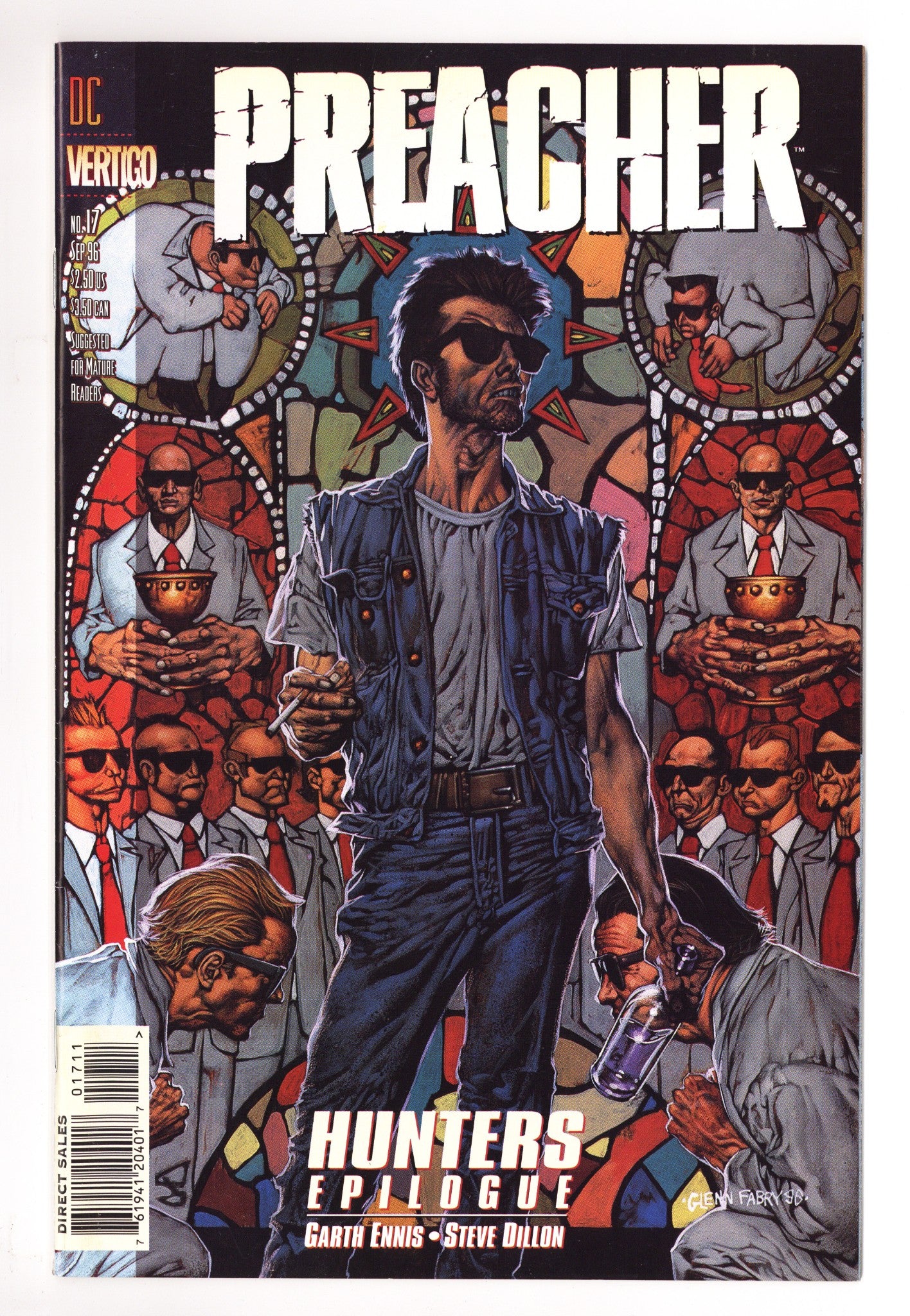 Preacher 17 Mid Grade (1996) 