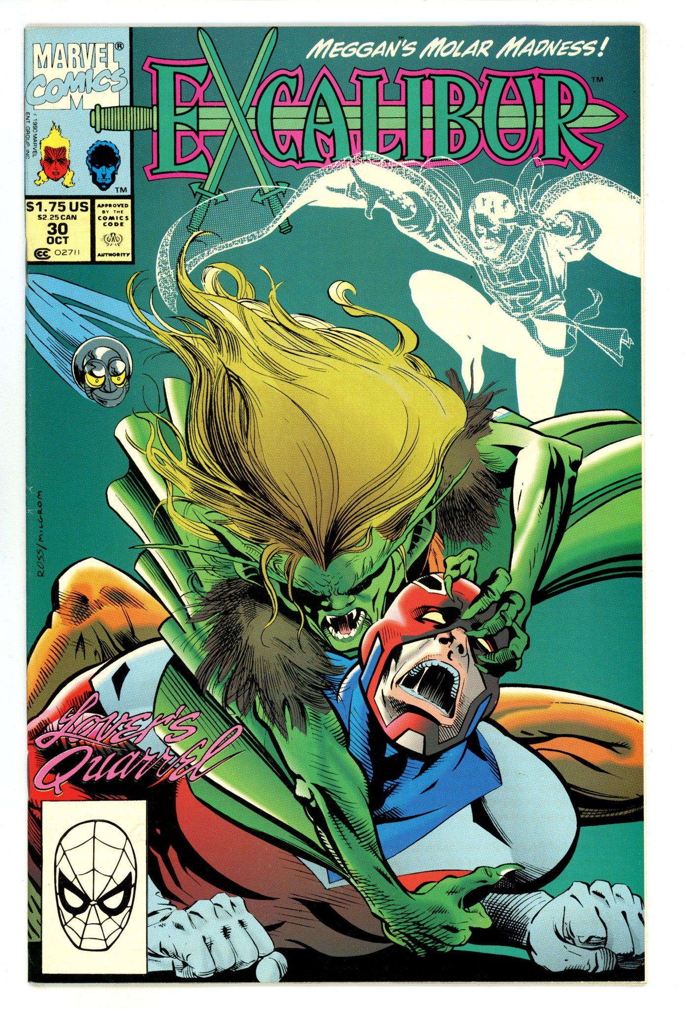 Excalibur Vol 1 30 High Grade (1990) 