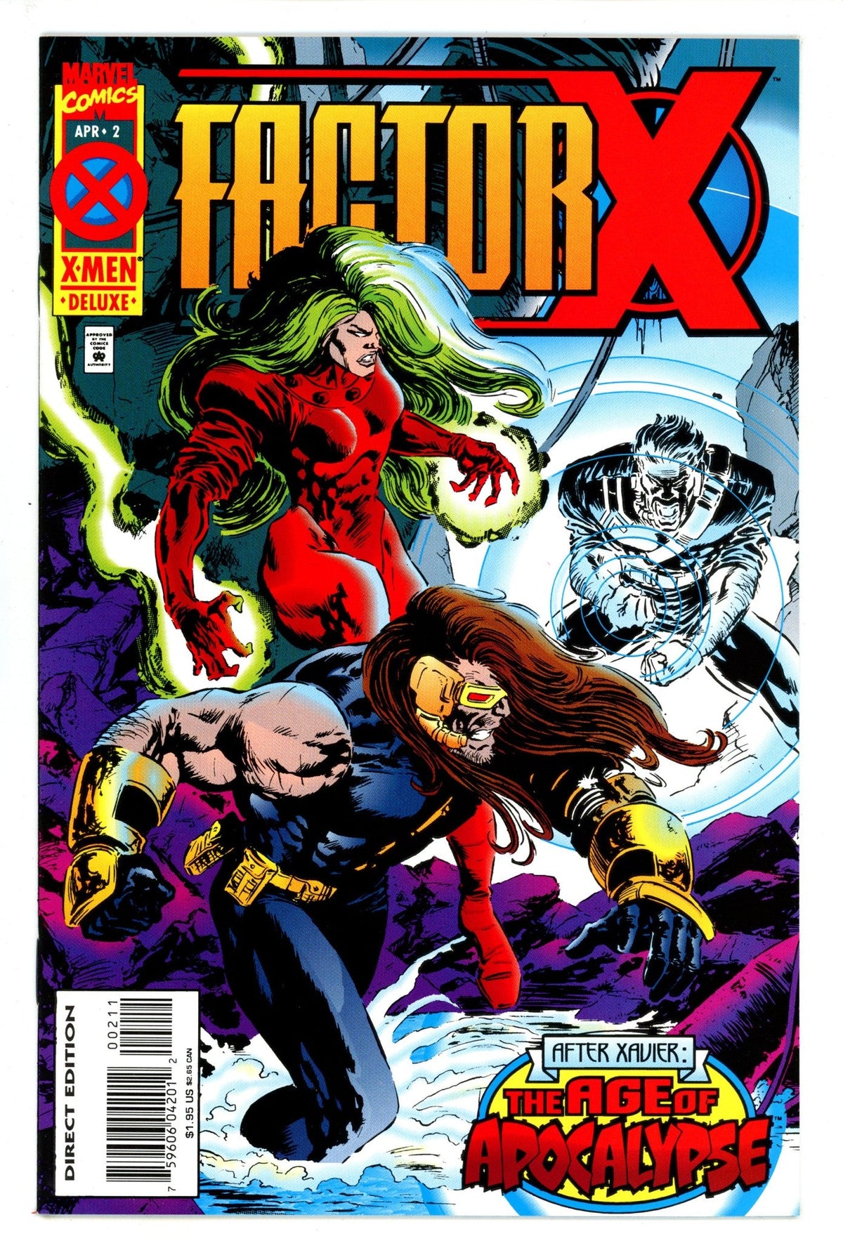 Factor-X Vol 1 2  High Grade   (1995)