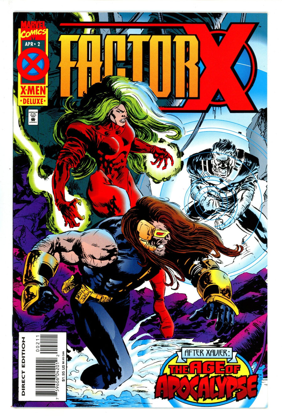 Factor-X Vol 1 2  High Grade   (1995)