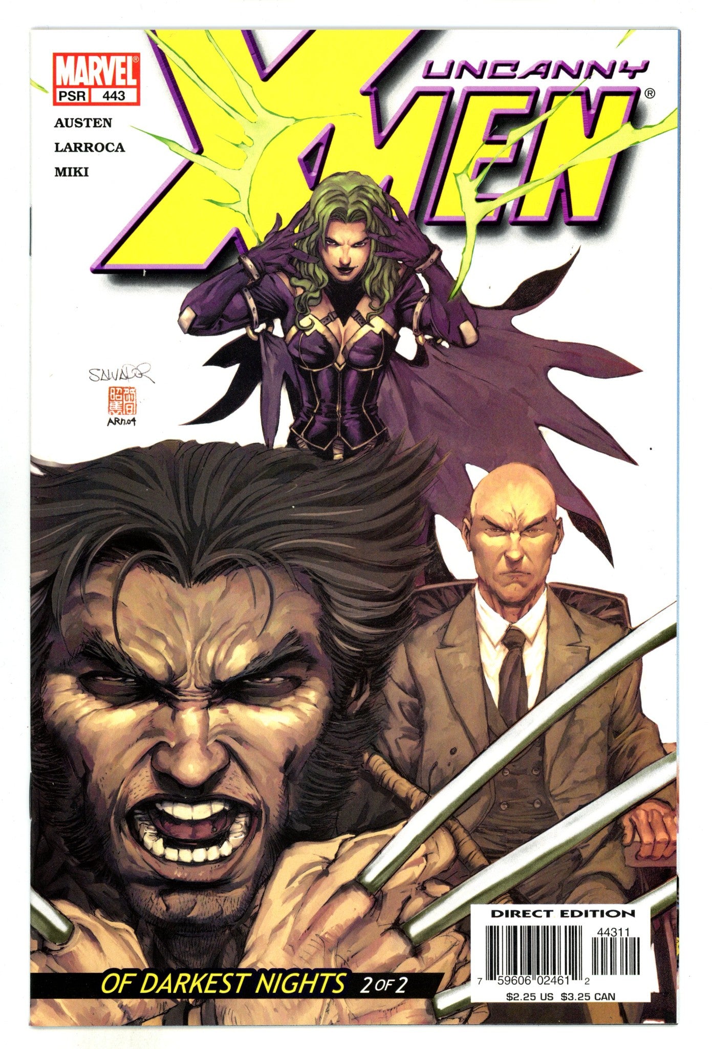 The Uncanny X-Men Vol 1 443 High Grade (2004) 