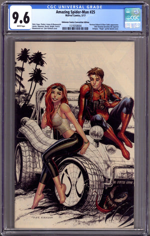 Amazing Spider-Man Vol 4 25 CGC 9.6 (NM+) (2017) Kirkham Virgin Exclusive Variant