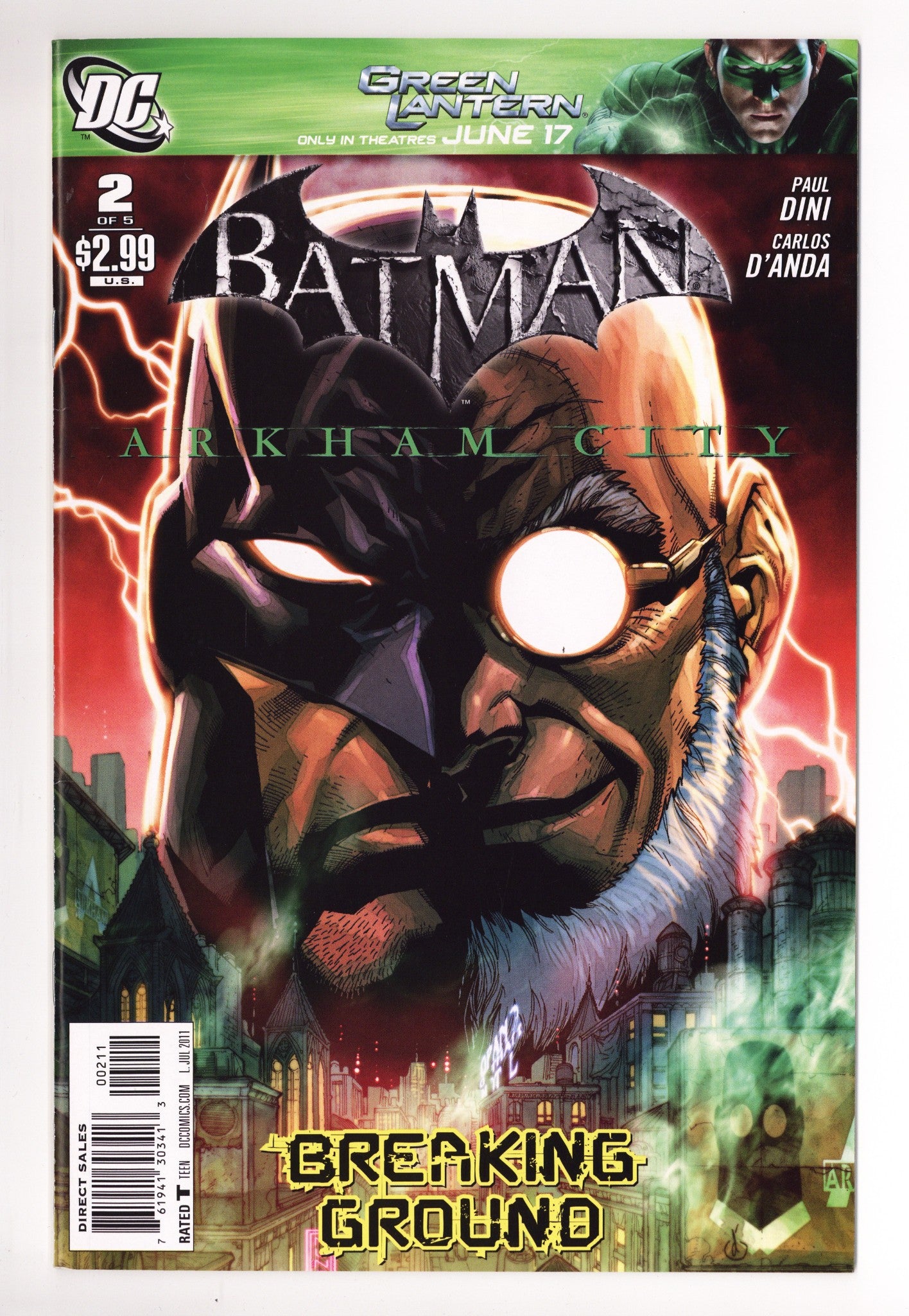 Batman: Arkham City 2 Mid Grade (2011) 