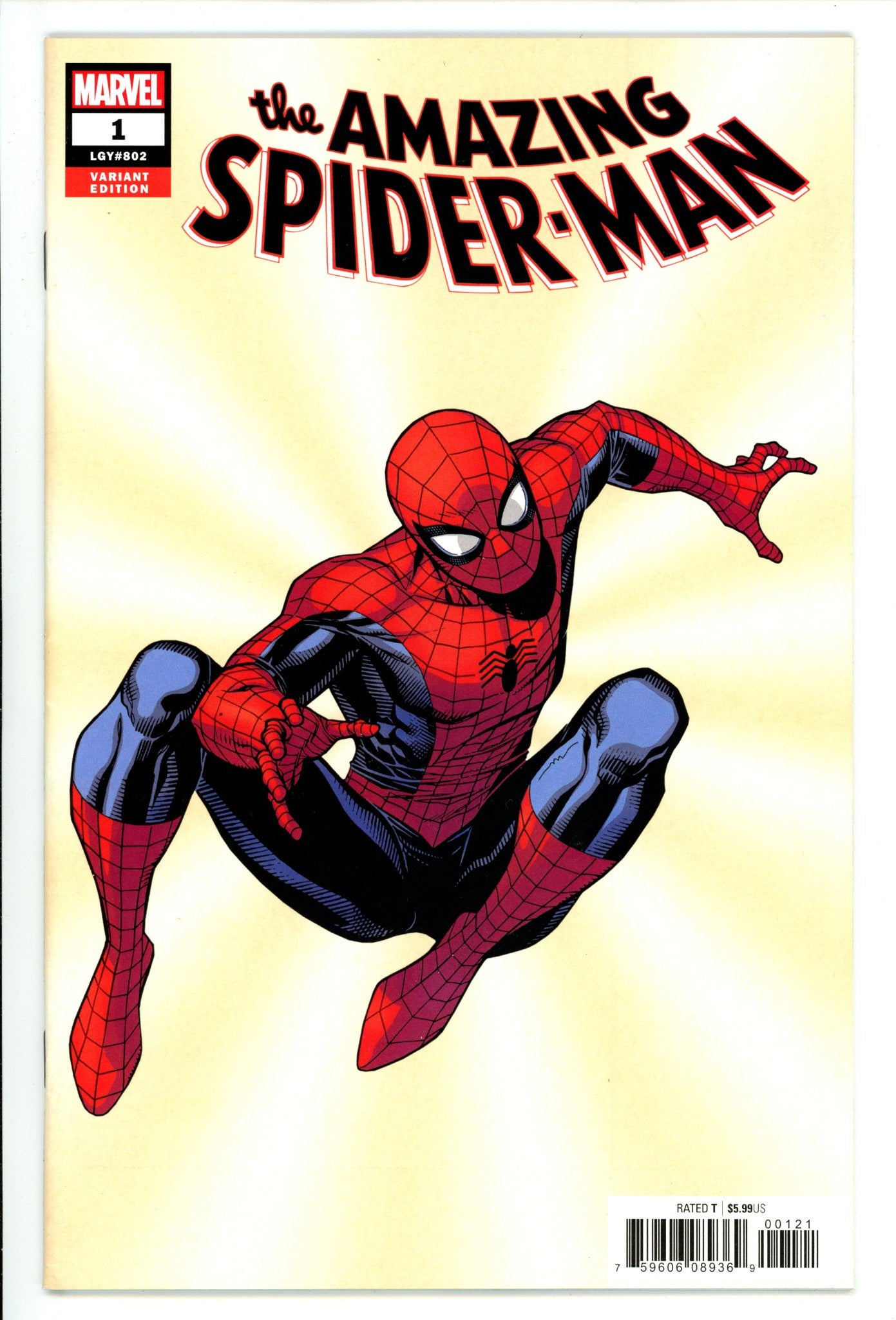 Amazing Spider-Man Vol 5 1 (802) High Grade (2018) Cheung Variant 