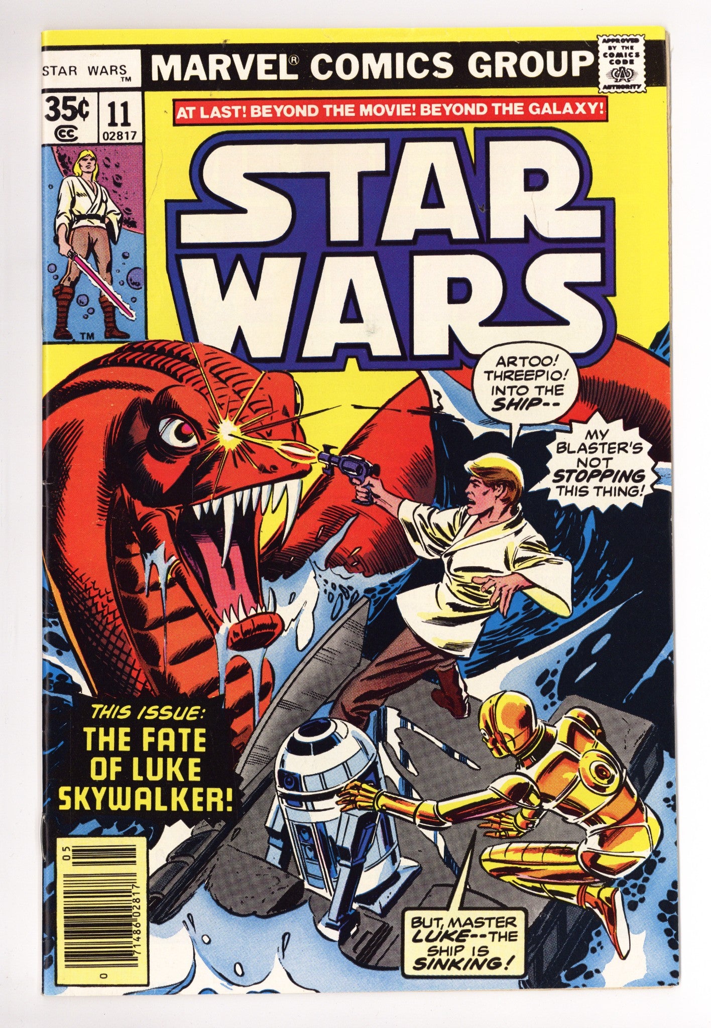 Star Wars Vol 1 11 FN+ (6.5) (1978) 