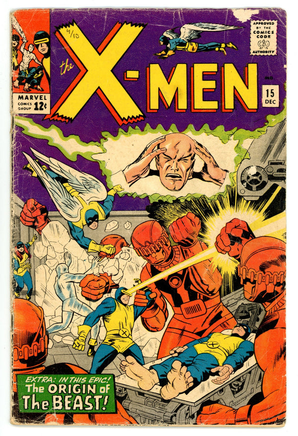 The X-Men Vol 1 15 GD/VG (3.0) (1965)