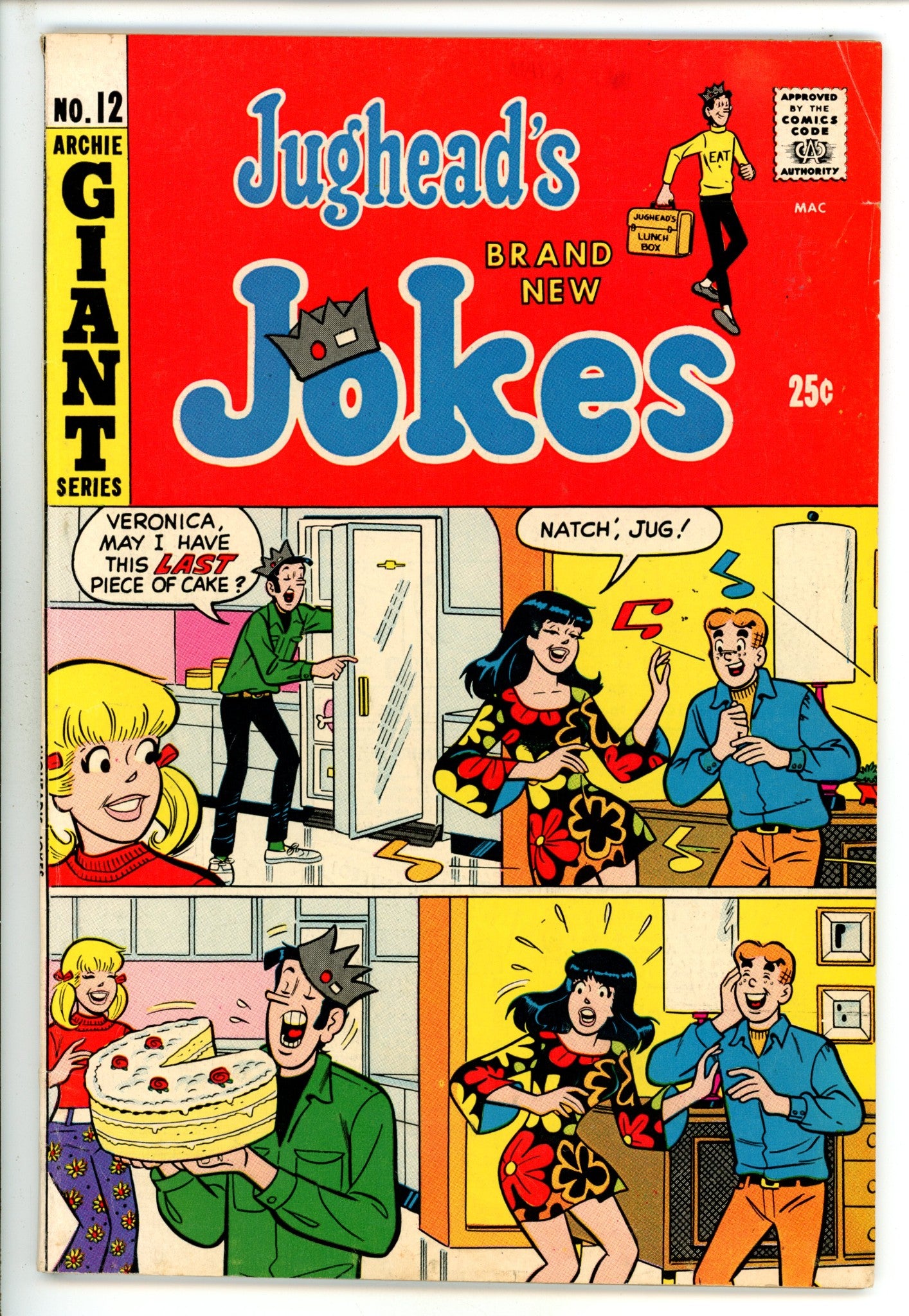 Jughead's Jokes 12 VG/FN (1969)