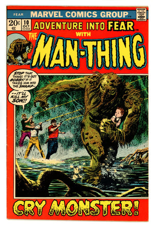 Fear 10 FN/VF (7.0) (1972) 