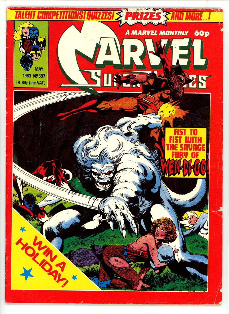 Marvel Superheroes [Marvel Super-Heroes] 397 Very Low Grade (1983) 