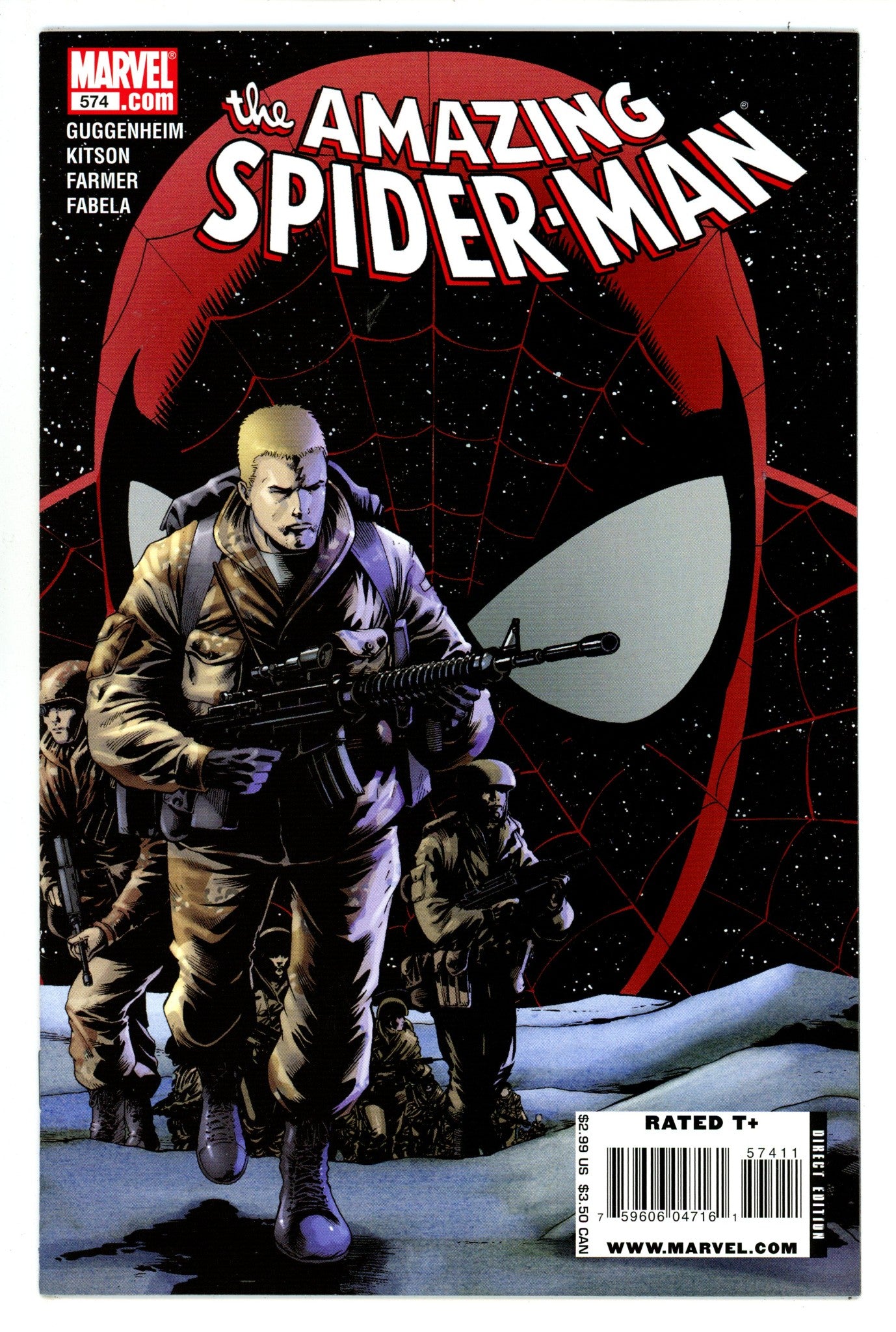 The Amazing Spider-Man Vol 2 574 VF (8.0) (2008) 