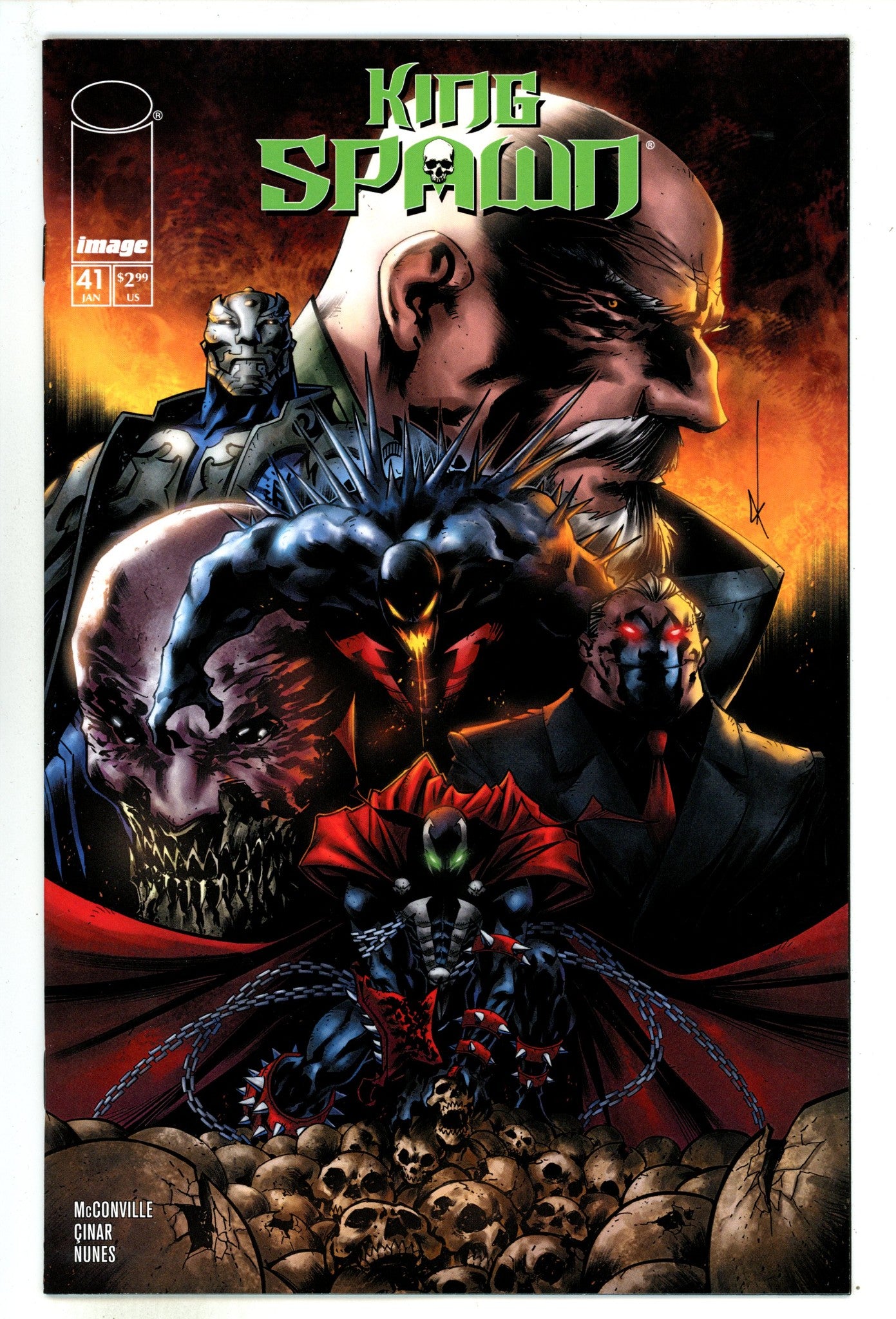 King Spawn  41 Keane  Variant   (2025)