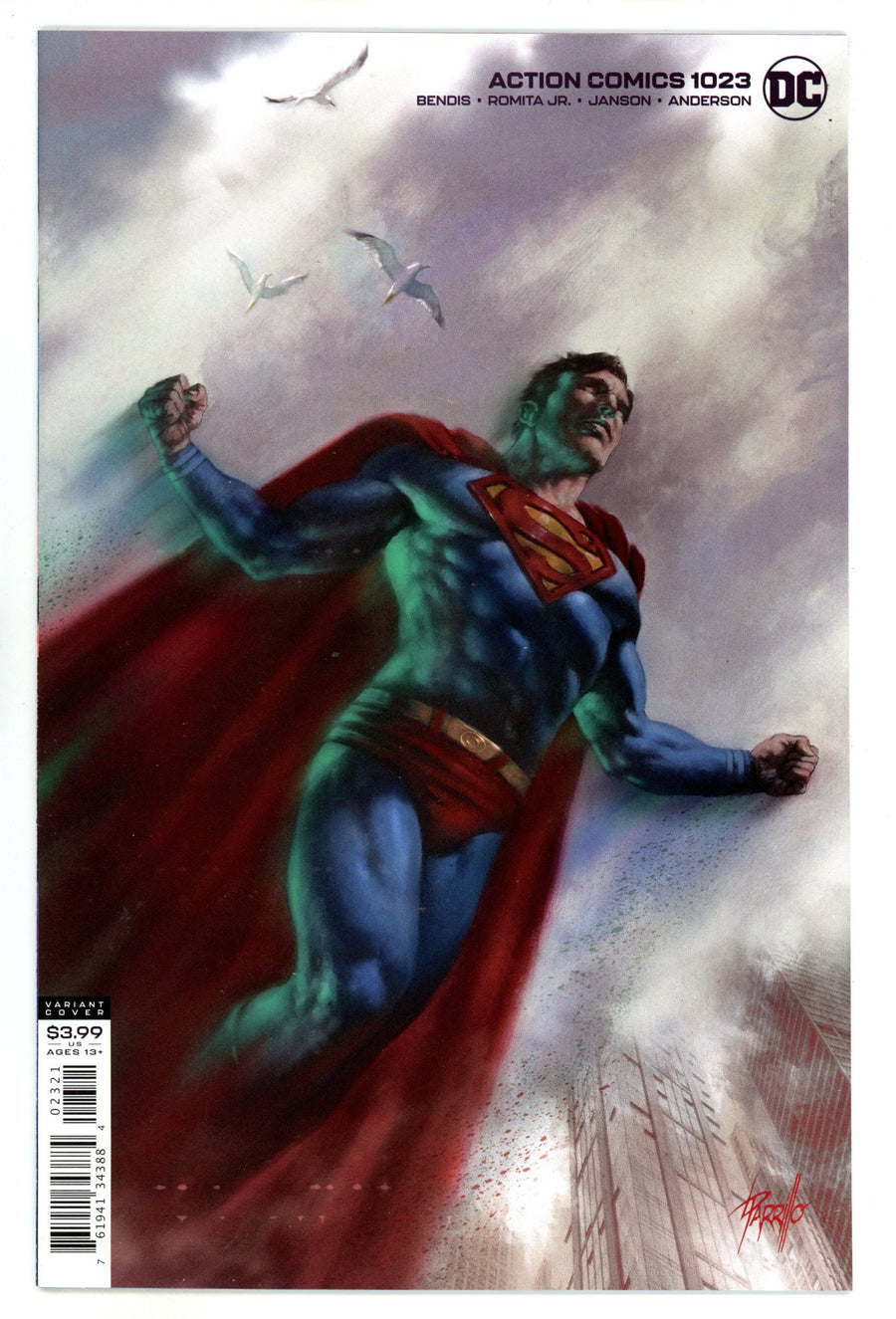 Action Comics Vol 3 1023 High Grade (2020) Parrillo Variant 