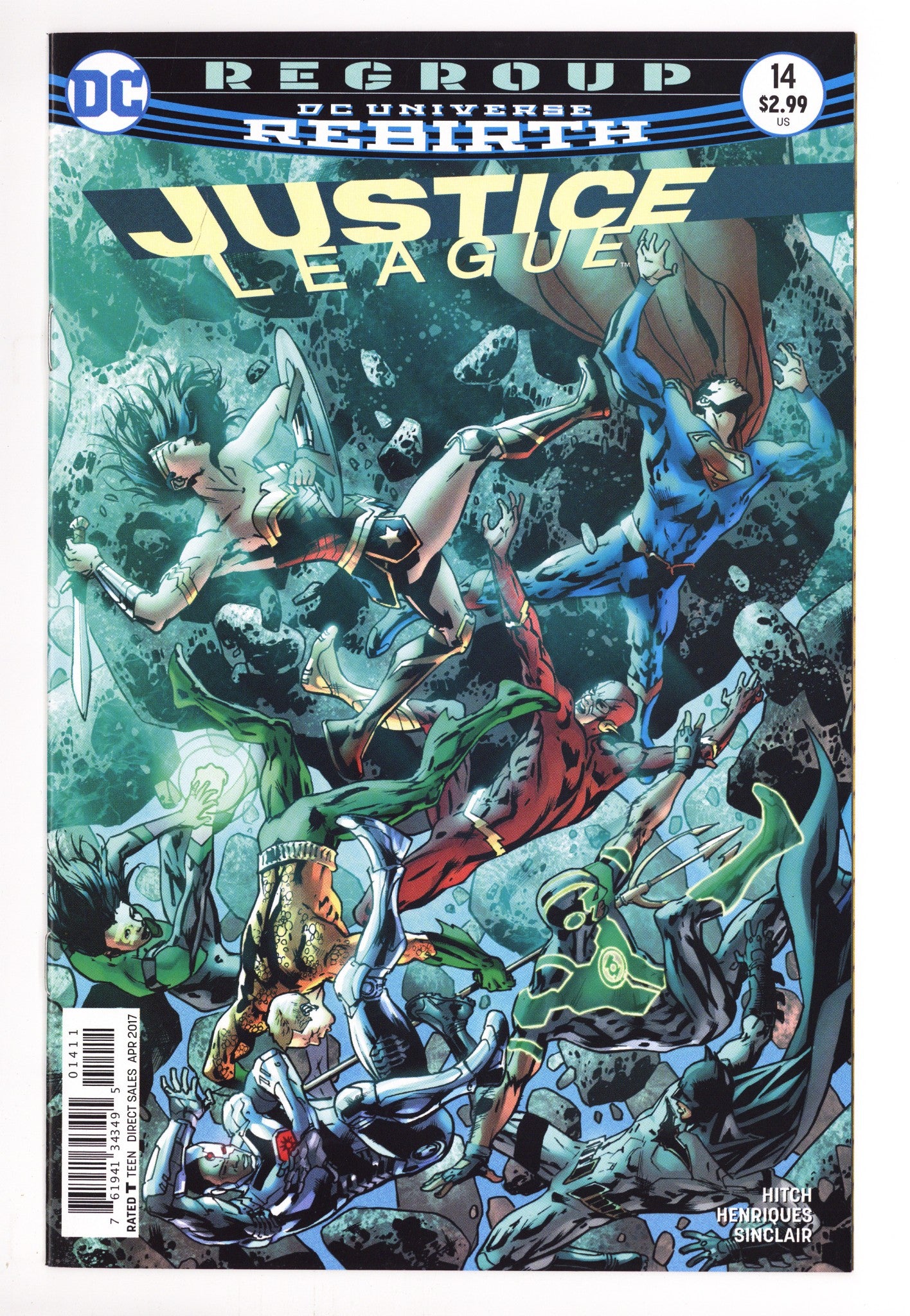 Justice League Vol 2 14 High Grade (2017) 