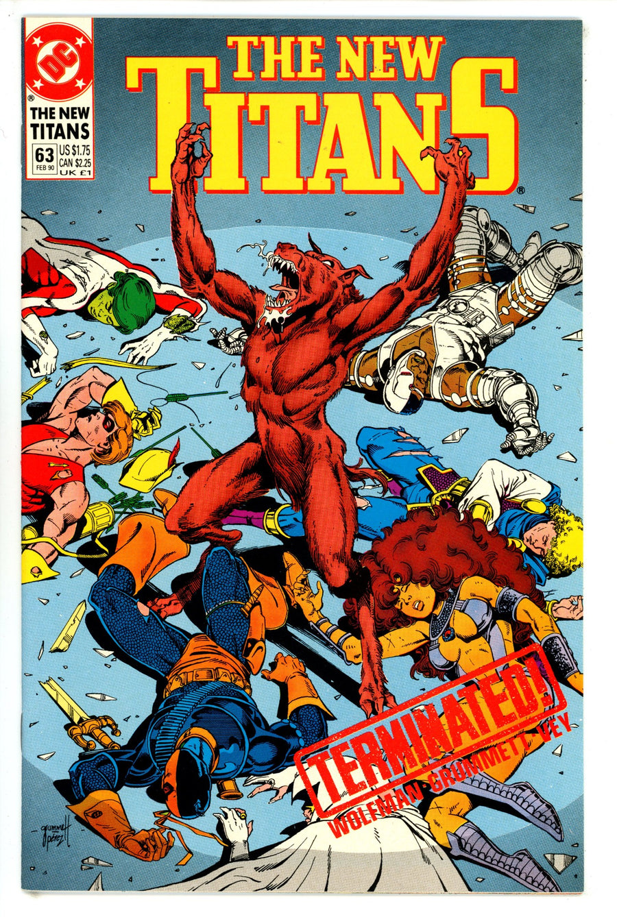 The New Titans 63 (1990)