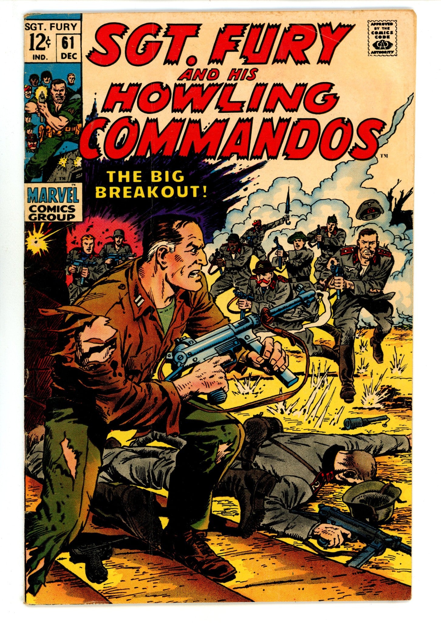 Sgt. Fury 61 VG/FN (5.0) (1968) 