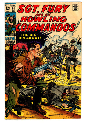 Sgt. Fury 61 VG/FN (5.0) (1968) 