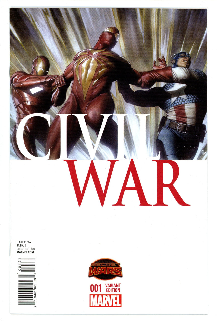 Civil War Vol 2 1 High Grade (2015) Granov Incentive Variant 