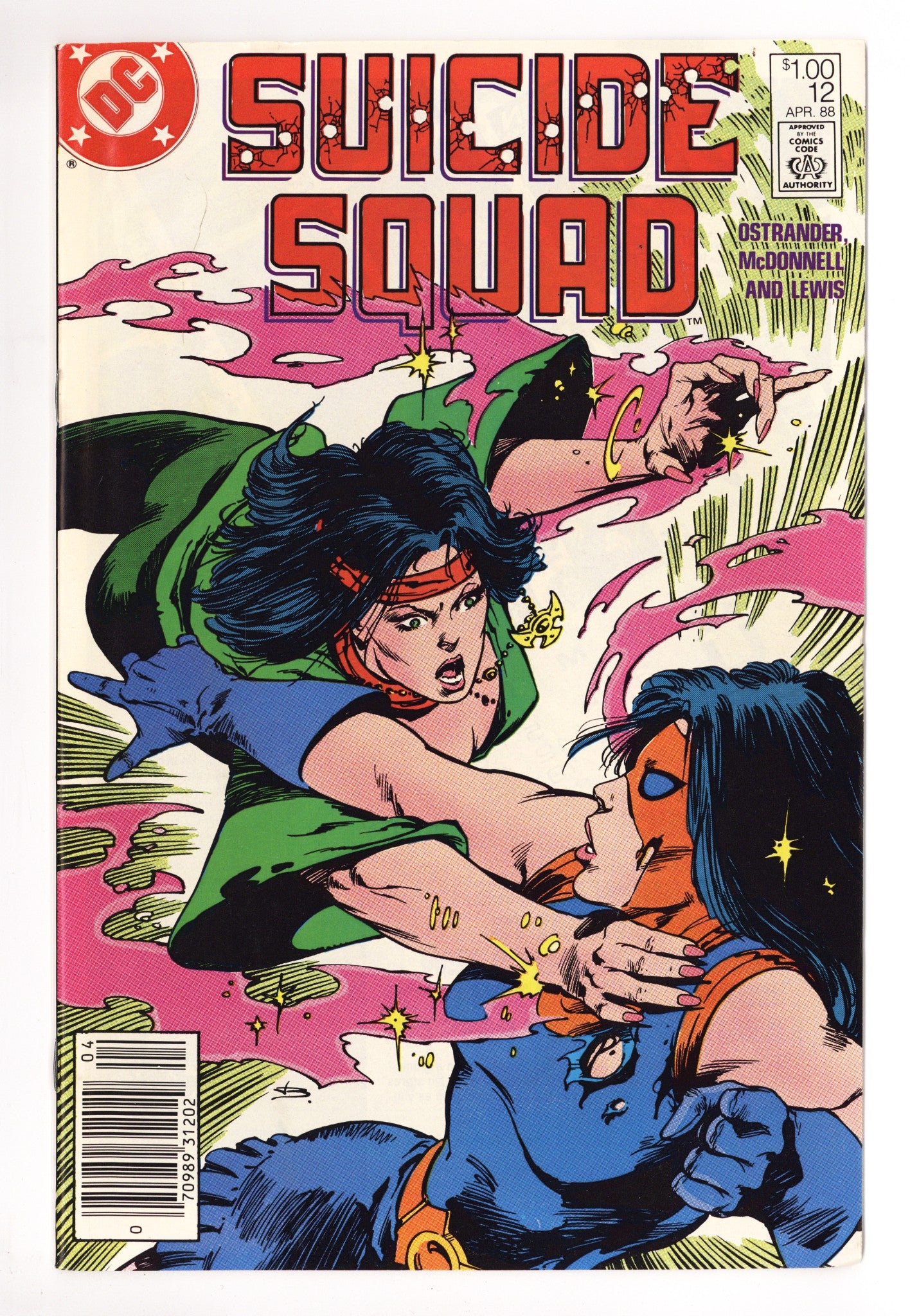 Suicide Squad Vol 1 12 FN (6.0) (1988) Canadian Price Variant 