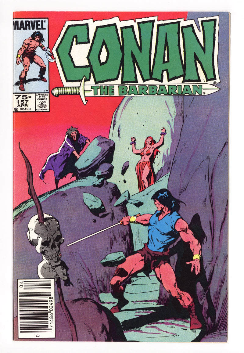 Conan the Barbarian Vol 1 157 VF (8.0) (1984) Canadian Price Variant 