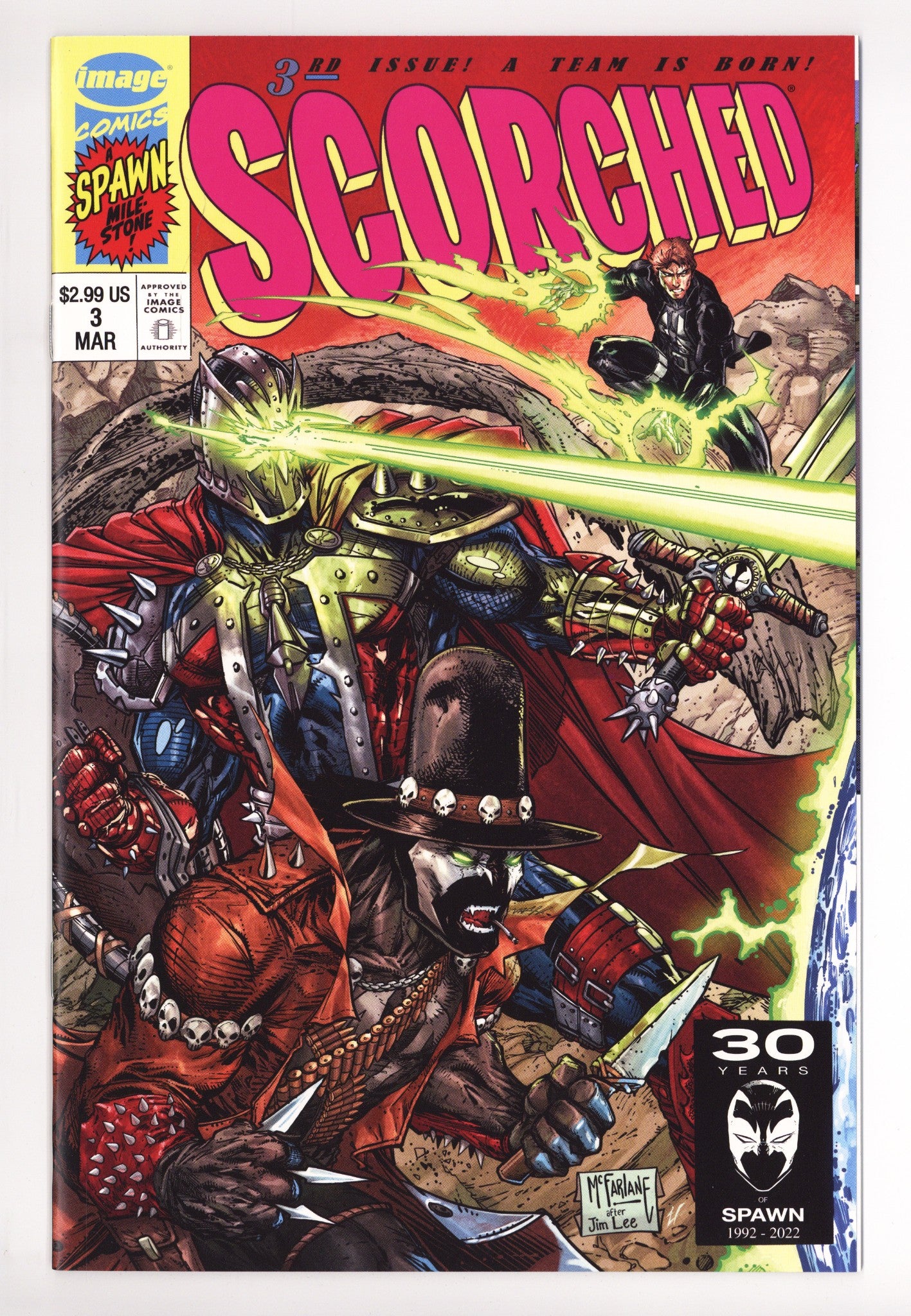 The Scorched 3 High Grade (2022) McFarlane Variant 
