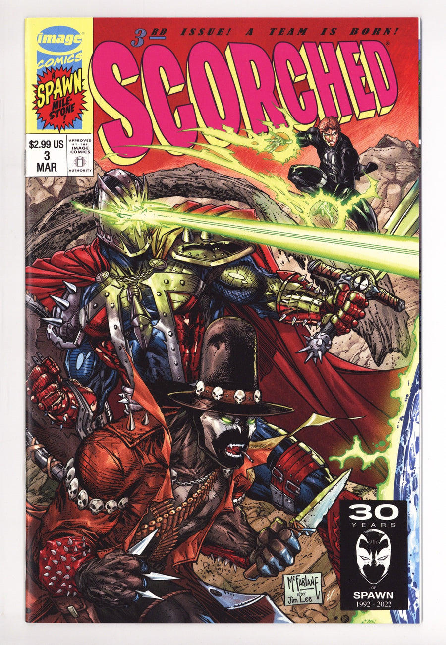 The Scorched 3 High Grade (2022) McFarlane Variant 