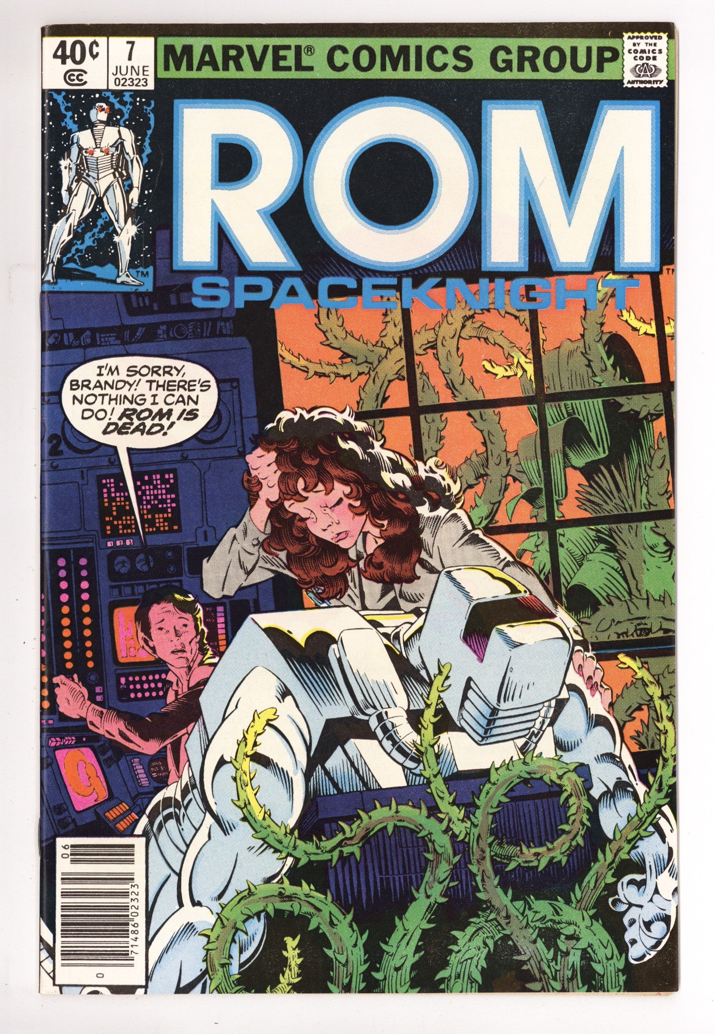 Rom Vol 1 7 High Grade (1980) Newsstand 