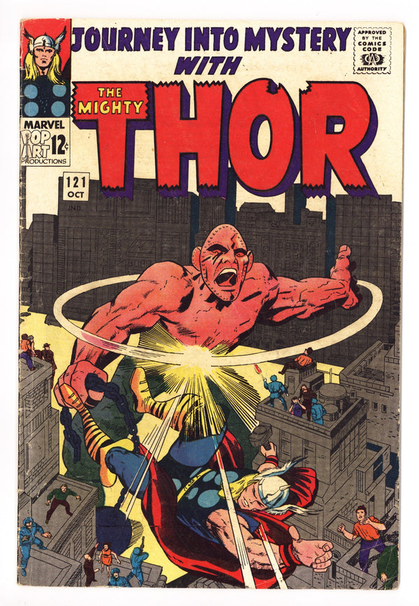 Journey into Mystery Vol 1 121 VG (4.0) (1965)