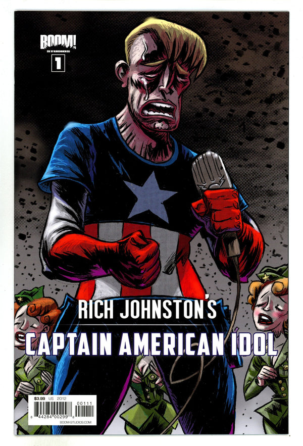 Rich Johnston's Captain American Idol 1 High Grade (2012)