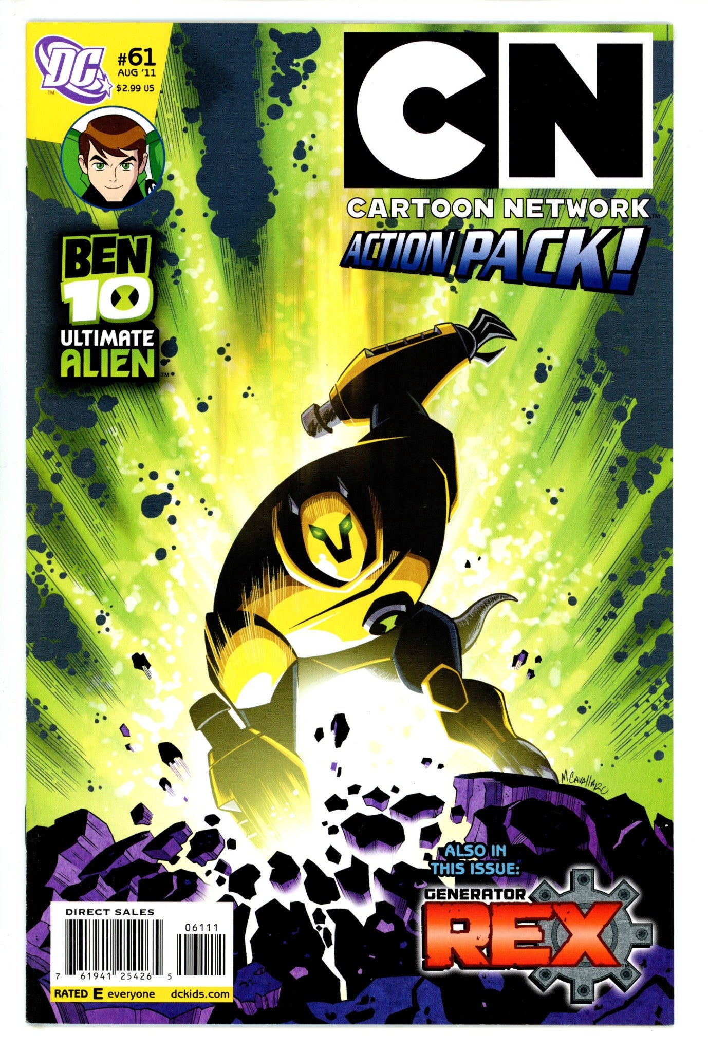 Cartoon Network Action Pack 61 VF/NM (2011)