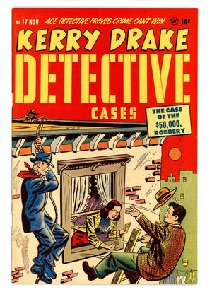Kerry Drake Detective Cases 17 VF (8.0) (1949) 