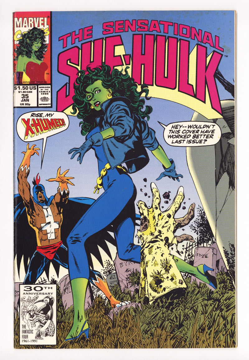 The Sensational She-Hulk 35 Mid Grade (1992) 