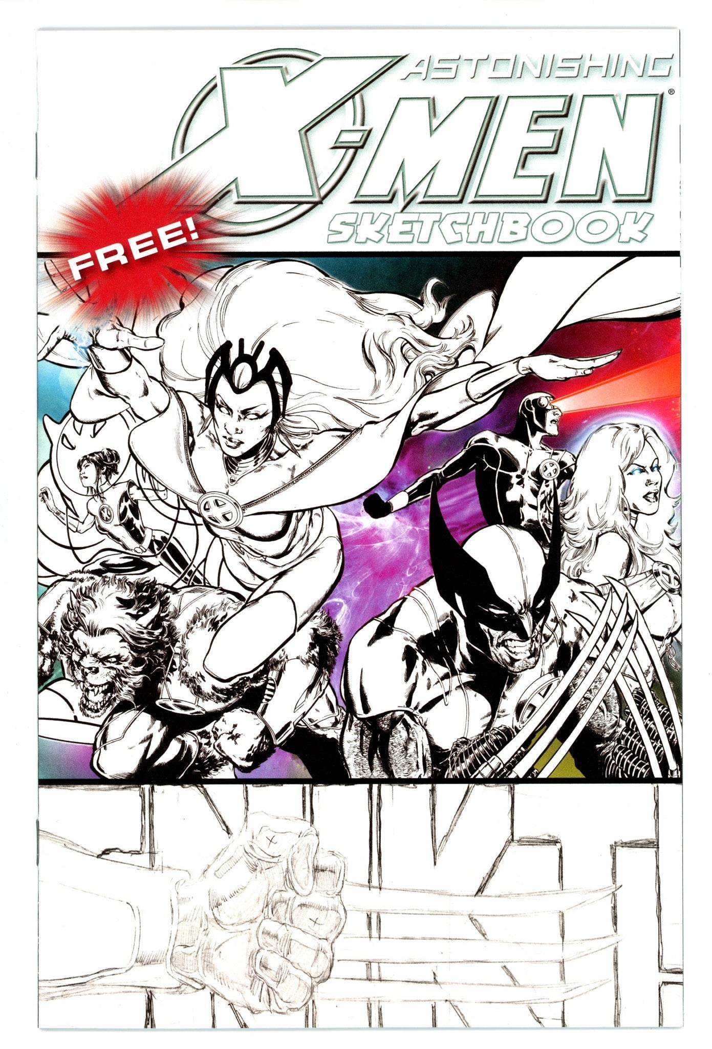 Astonishing X-Men Sketchbook 1 High Grade (2009) 