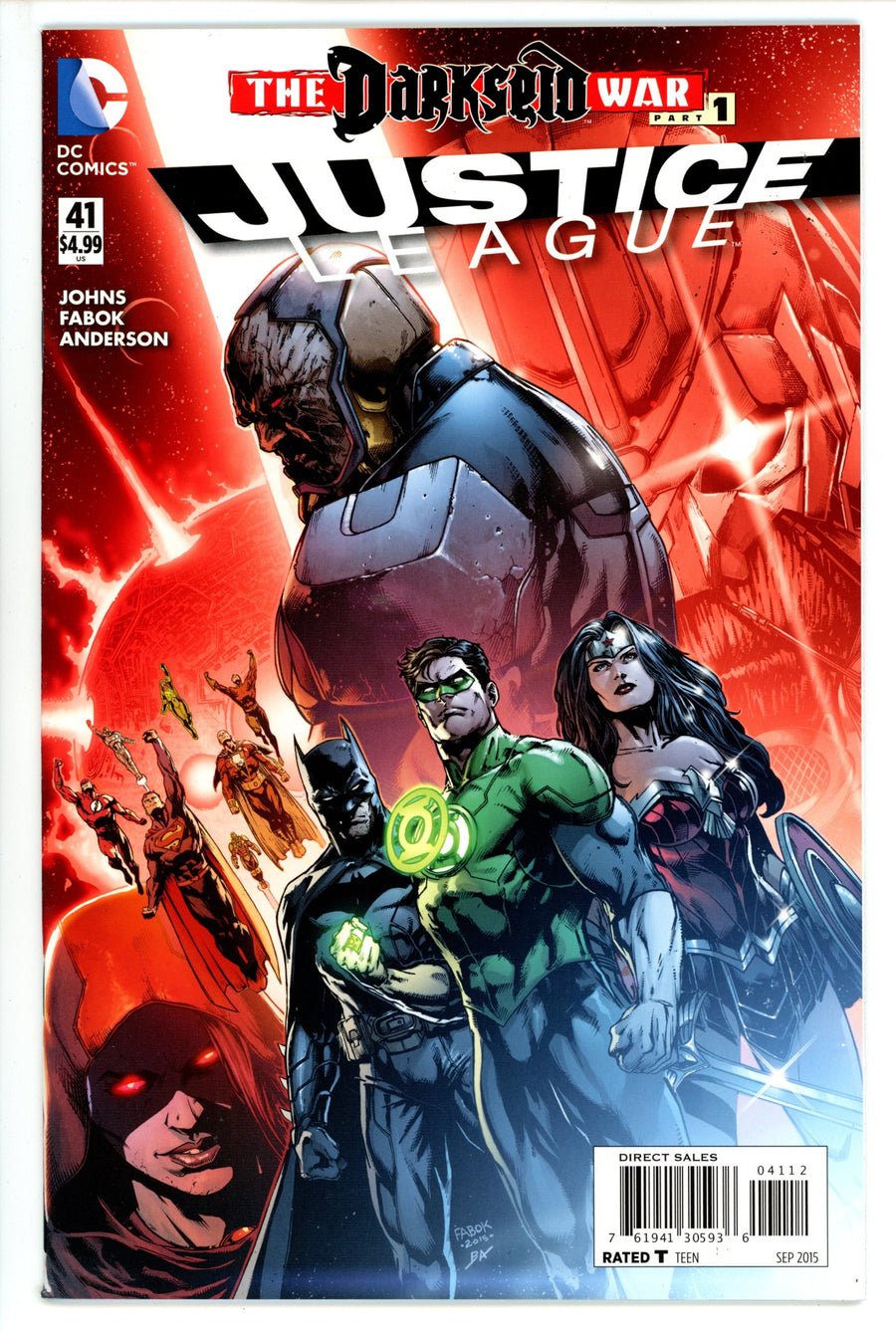 Justice League Vol 1 41 2Nd Print (2015)