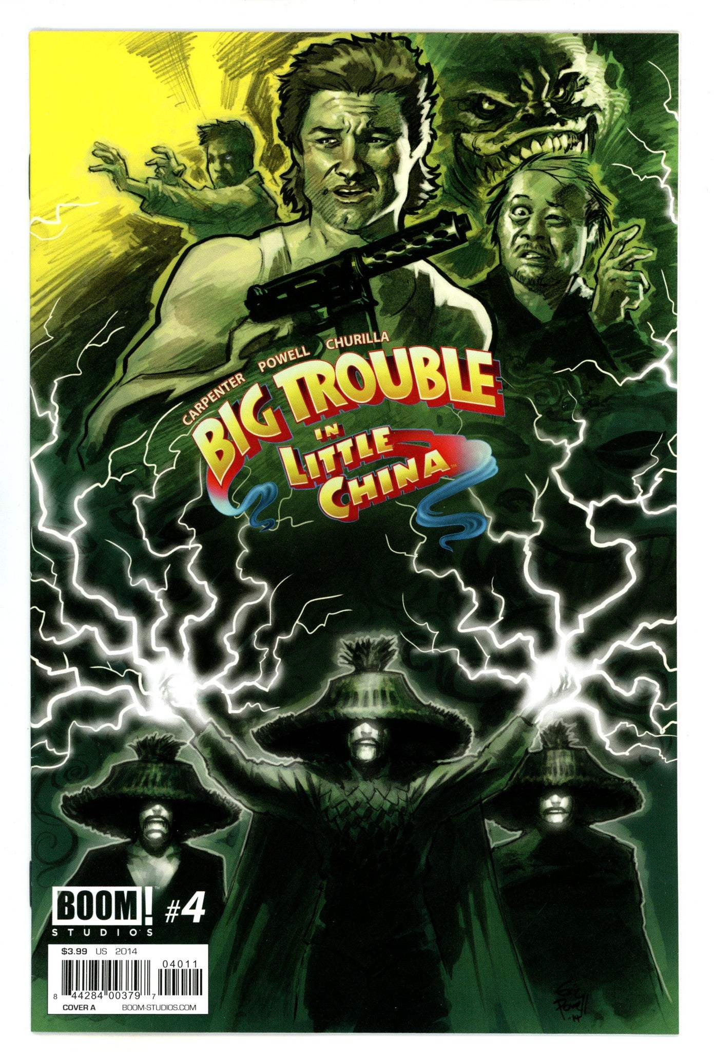Big Trouble in Little China 4 Mid Grade (2014) 