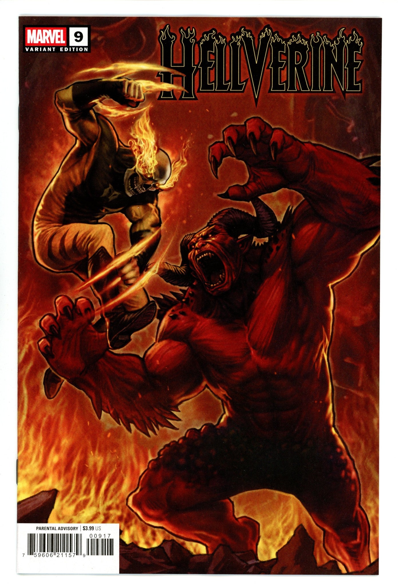 Hellverine Vol 2 9 Stonehouse Incentive NM- (2025)