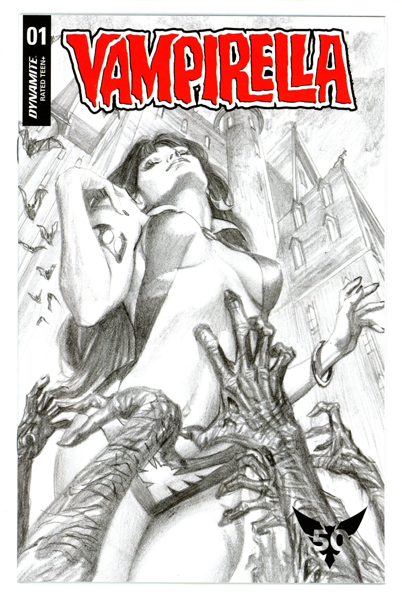 Vampirella Vol 6 1 VF/NM (9.0) (2019) Ross Sketch Incentive Variant 