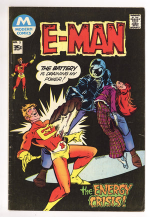 E-Man Vol 1 3 Low Grade (1978)