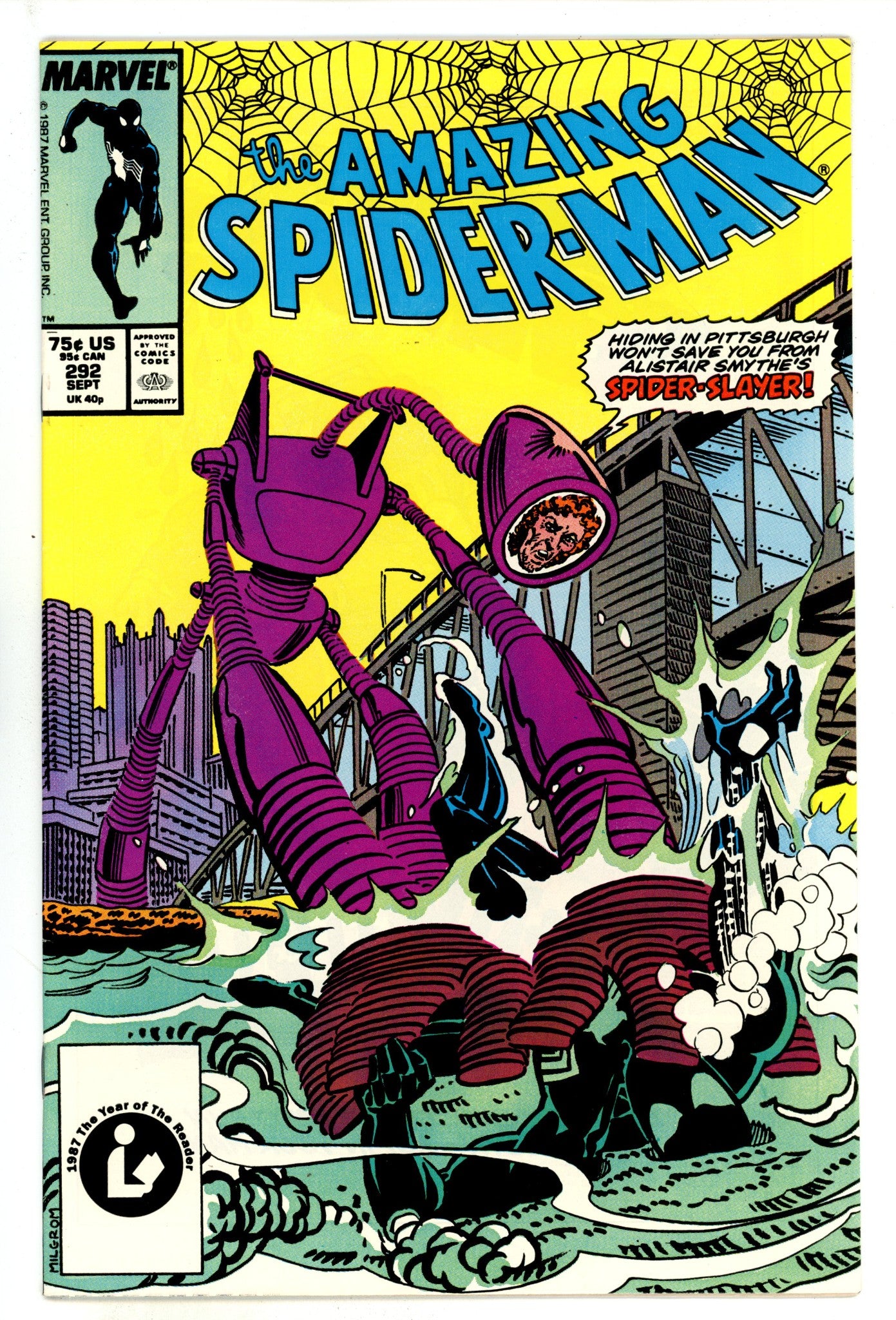 The Amazing Spider-Man Vol 1 292 VF+ (8.5) (1987) 