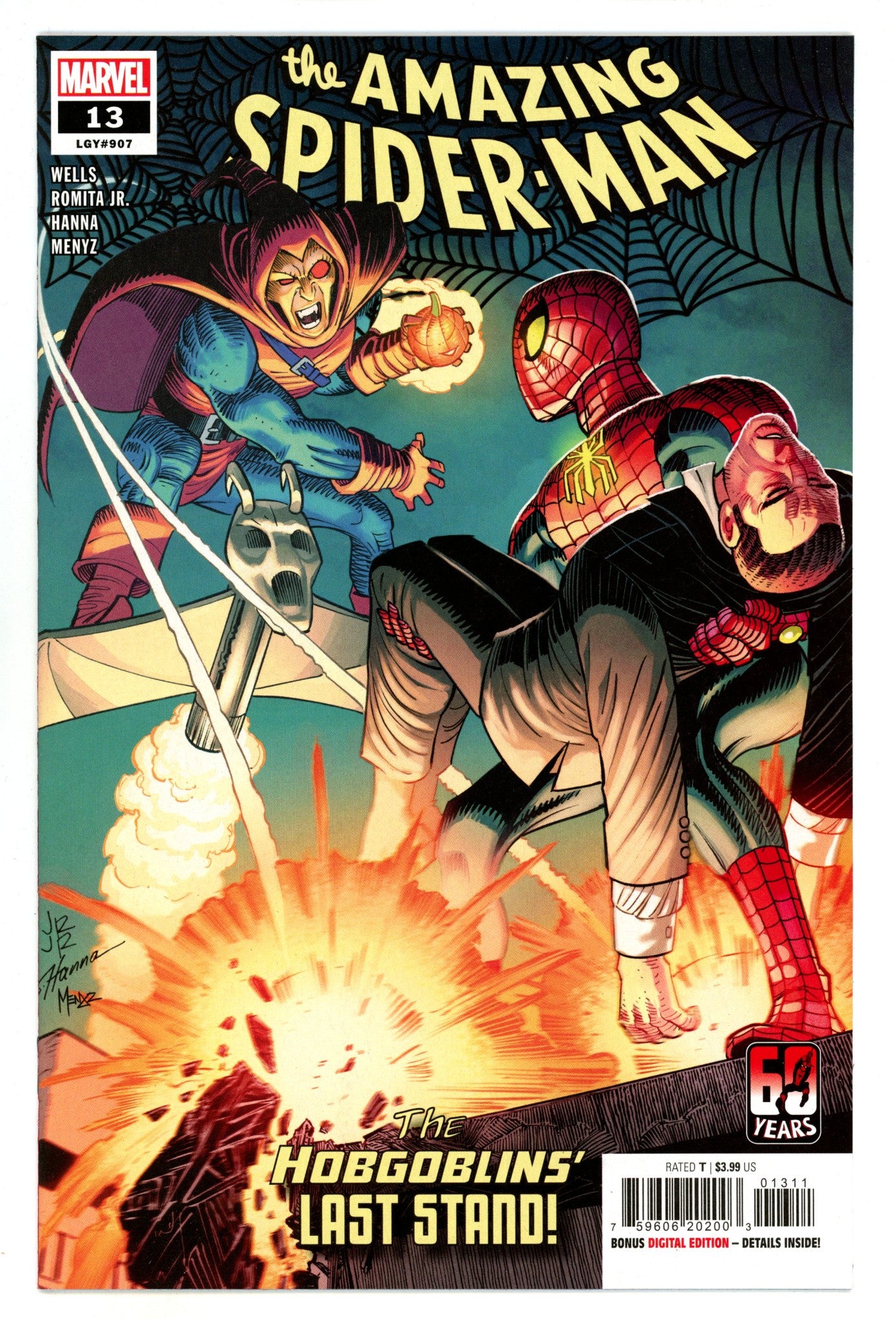 The Amazing Spider-Man Vol 6 13 (907)  High Grade  (2023)  