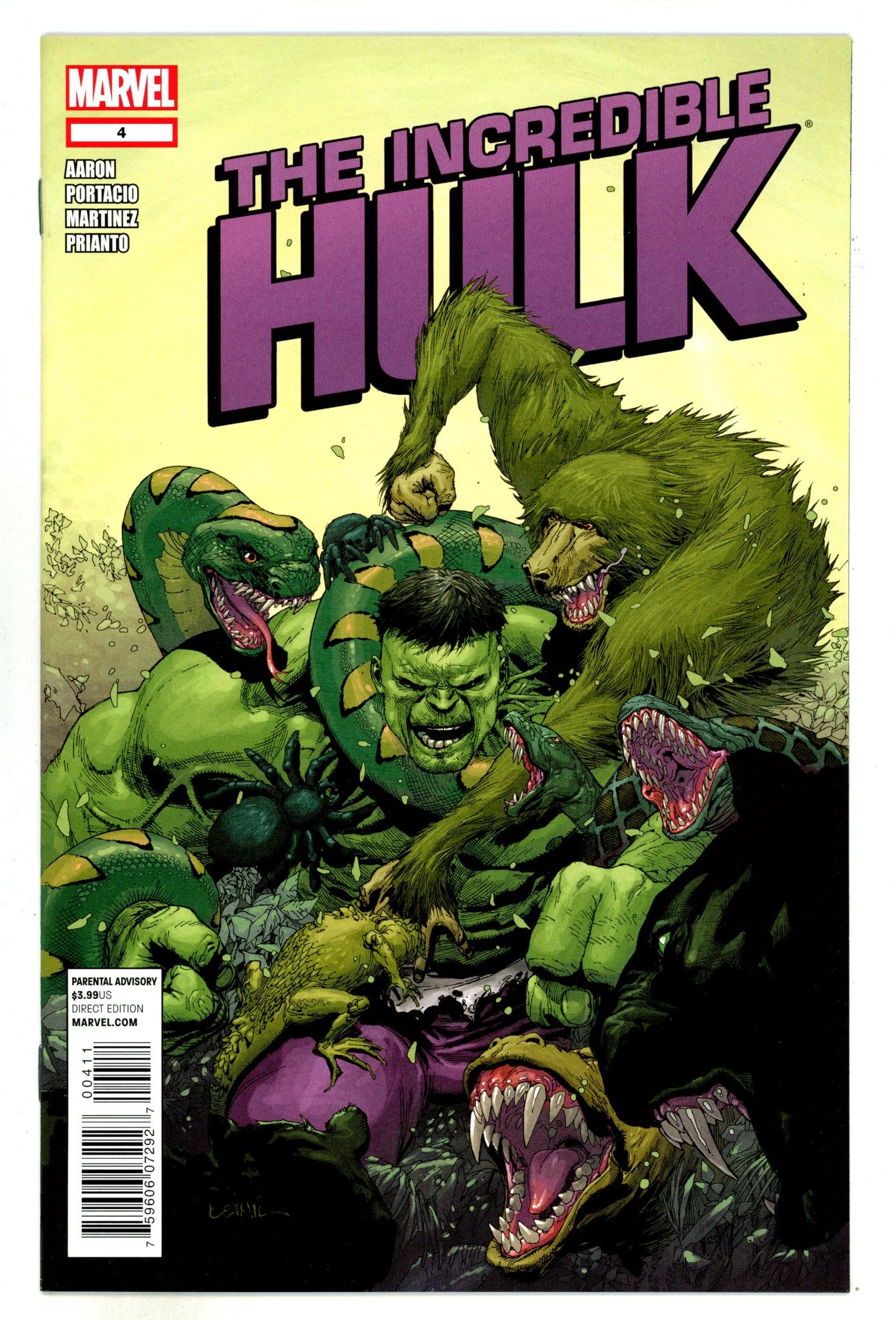 The Incredible Hulk Vol 3 4 High Grade (2012) 