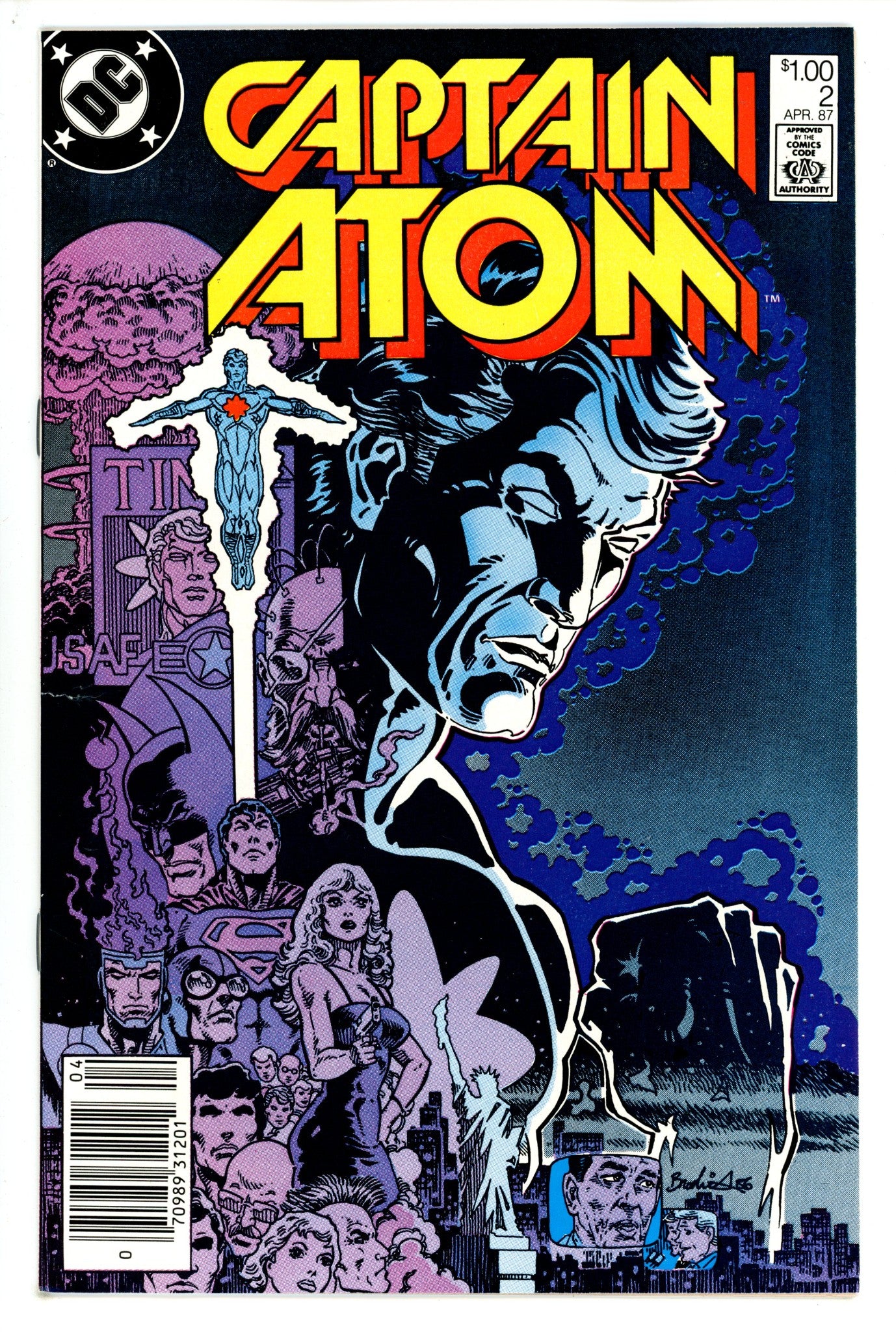 Captain Atom Vol 3 2 Canadian Variant FN/VF (1987)