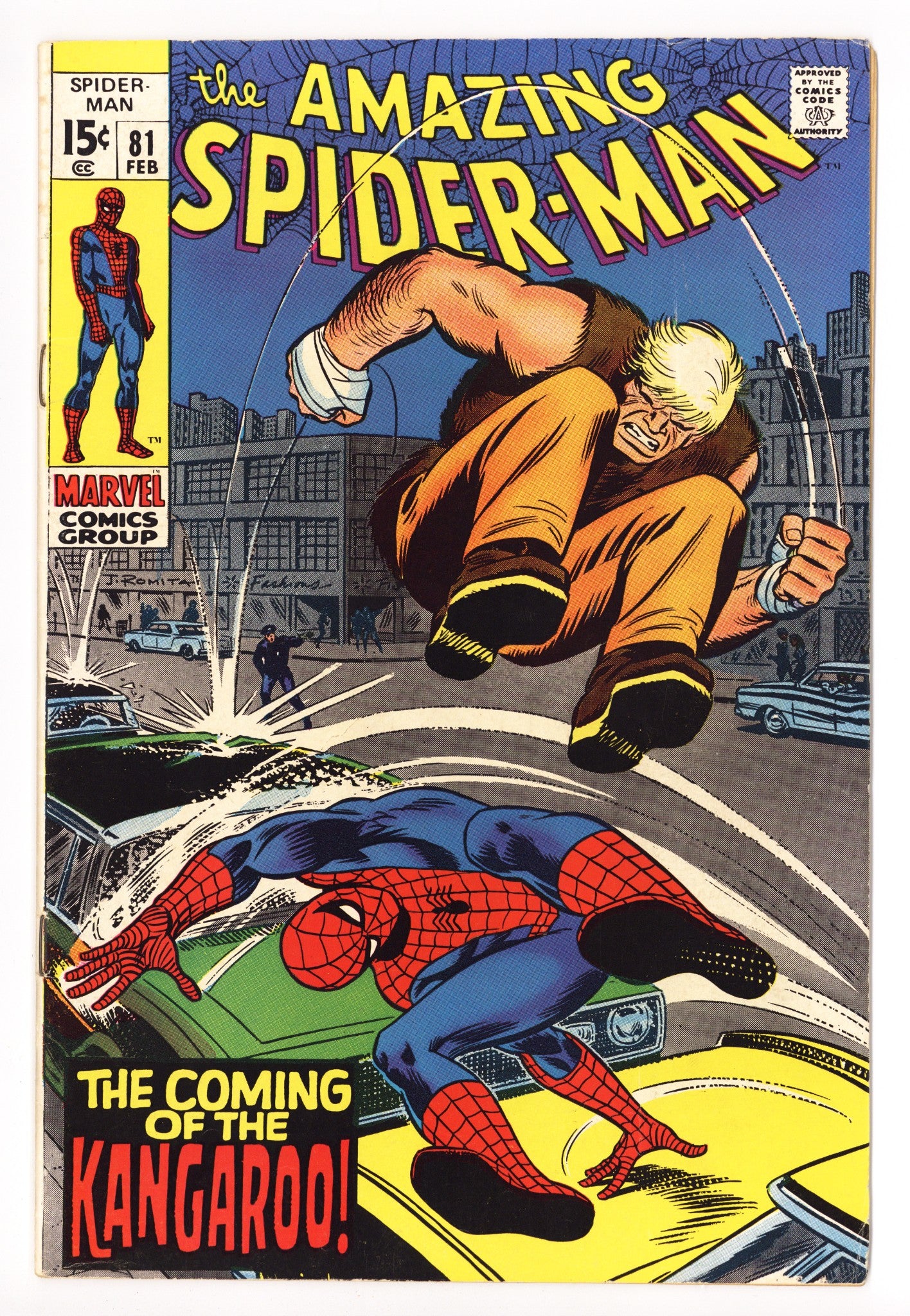 The Amazing Spider-Man Vol 1 81 FN (6.0) (1970) 