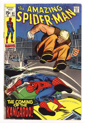 The Amazing Spider-Man Vol 1 81 FN (6.0) (1970)