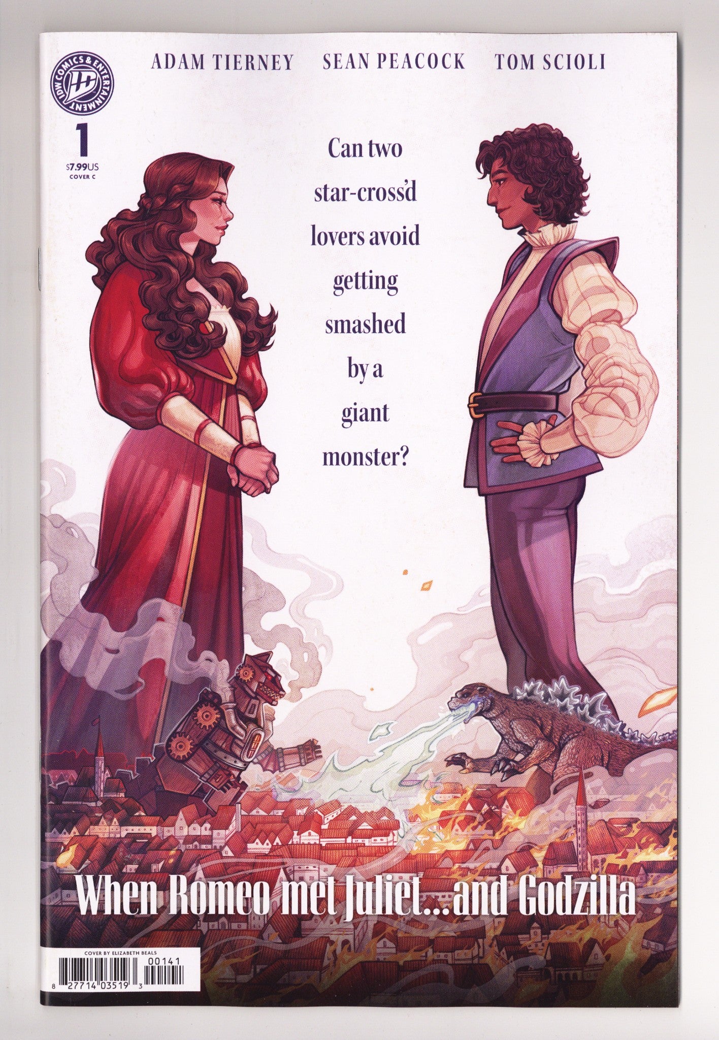 Godzilla’s Monsterpiece Theatre Presents: Romeo & Juliet & Godzilla 1 Beals Homage Variant (2026)
