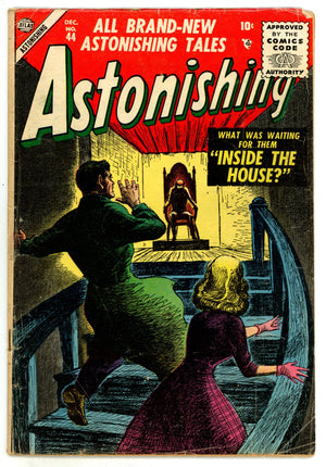 Astonishing 44 GD/VG (3.0) Manufactured W/O Bottom Staple (1955) 