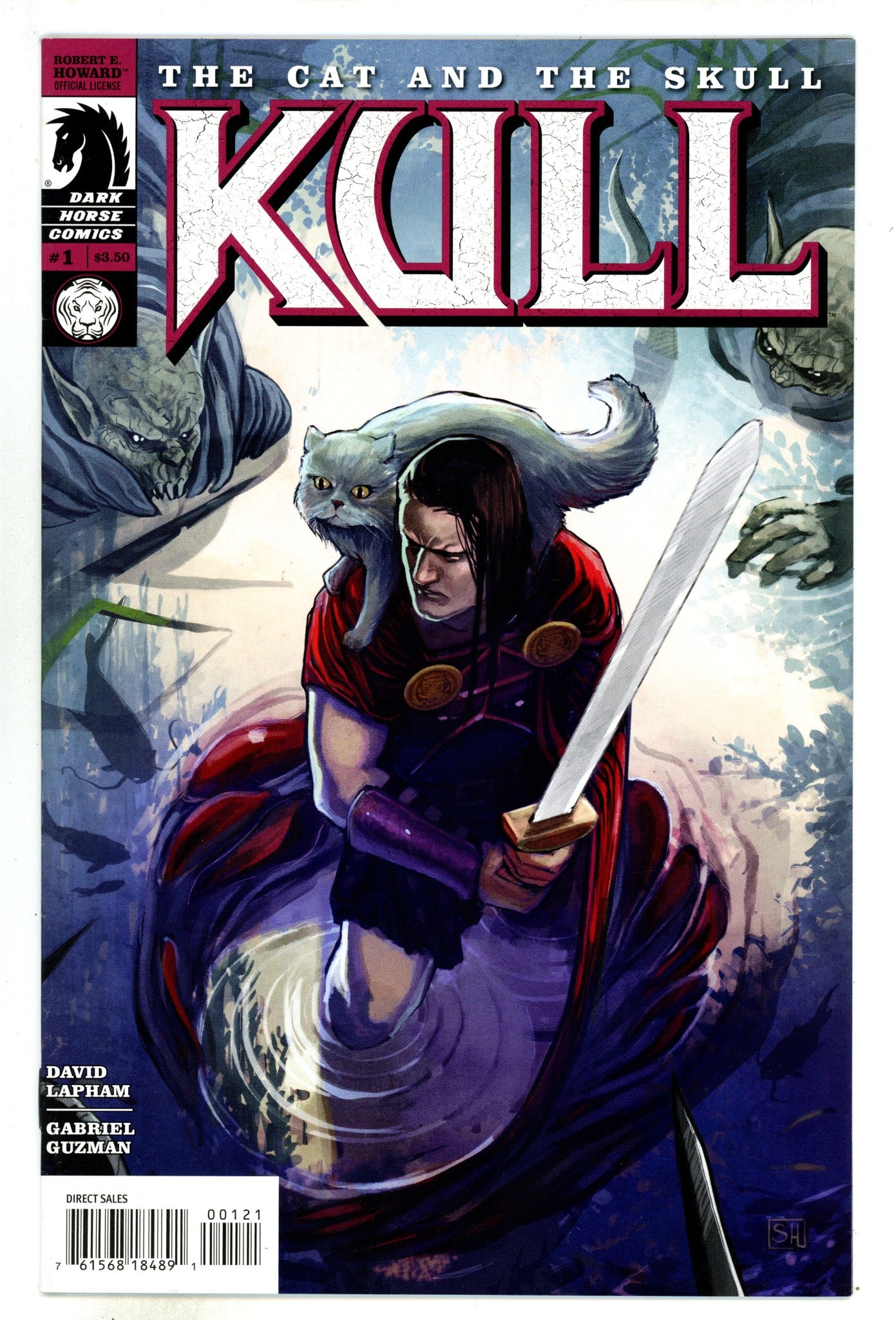 Kull: The Cat and the Skull 1 VF+ (8.5) (2011) Hans Incentive Variant 