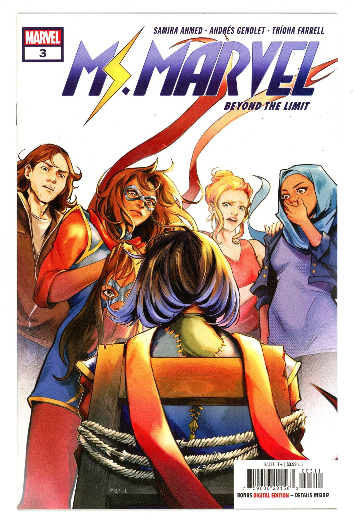 Ms. Marvel: Beyond the Limit 3 High Grade (2022) 
