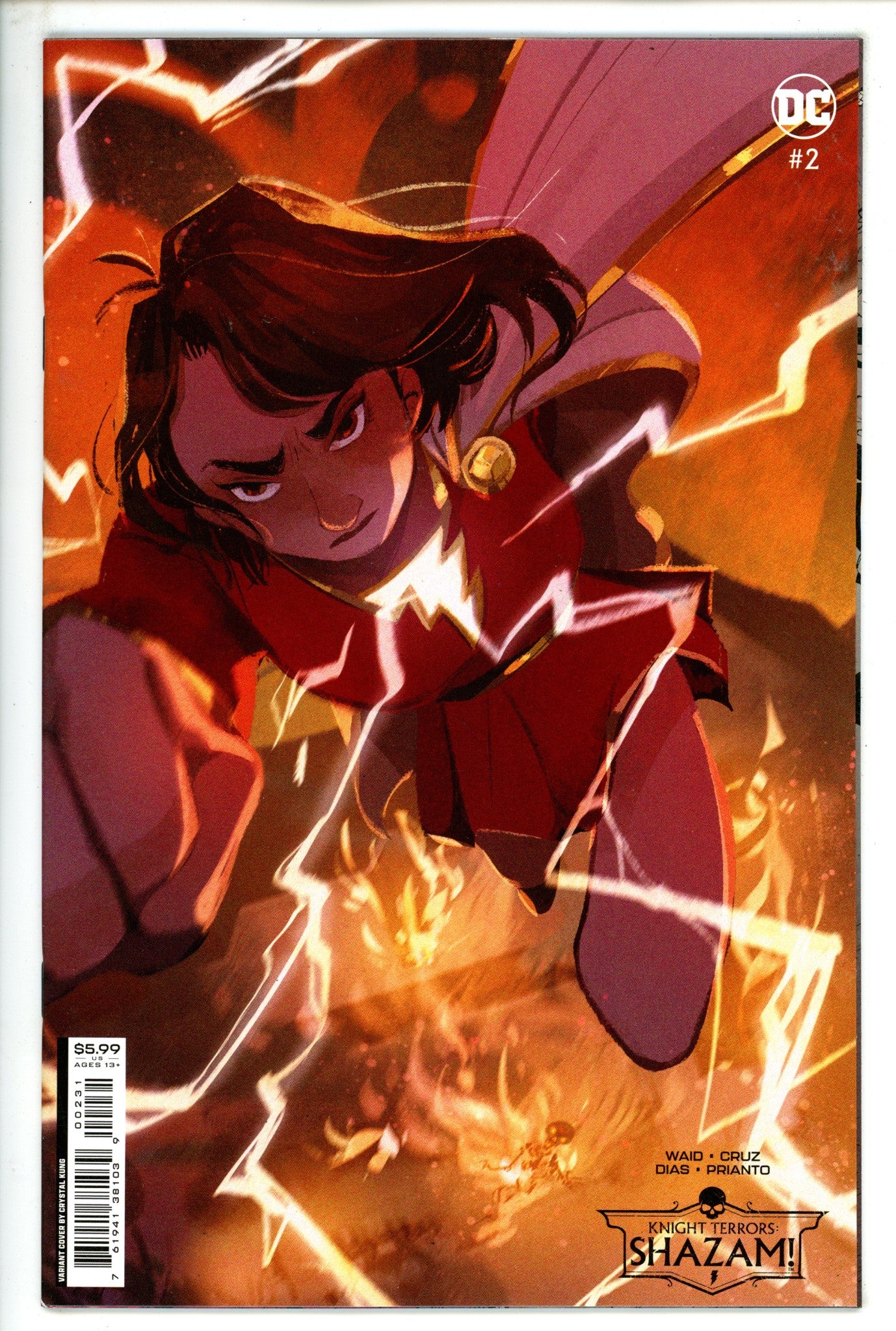 Knight Terrors Shazam 2 Kung Variant (2023)