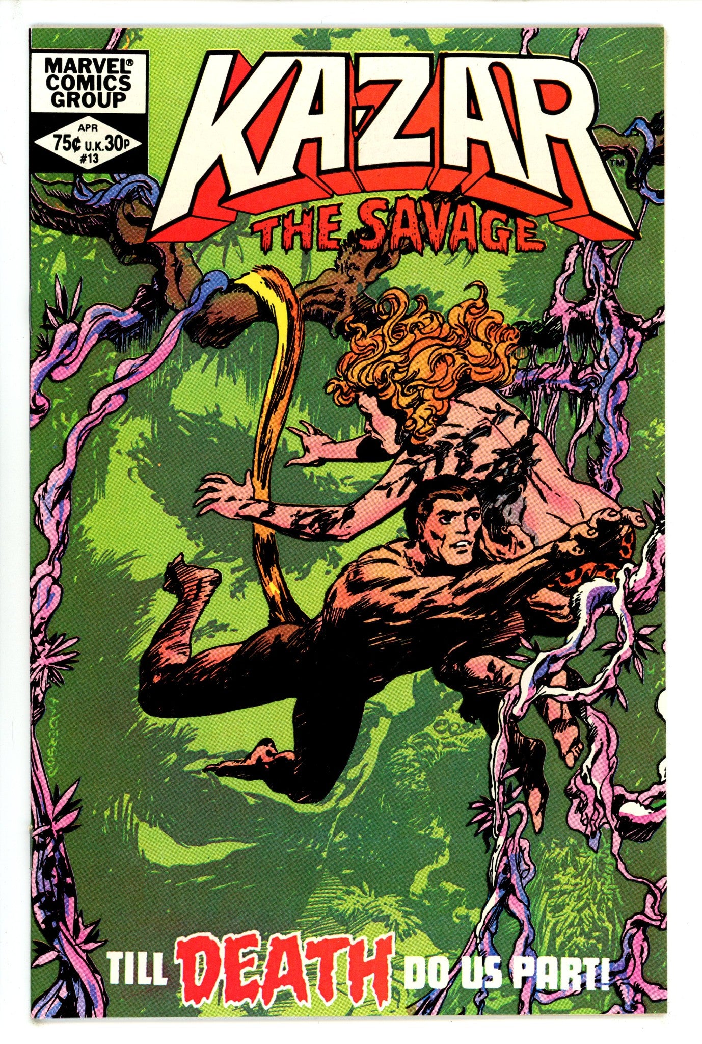 Ka-Zar the Savage Vol 3 13 (1982)