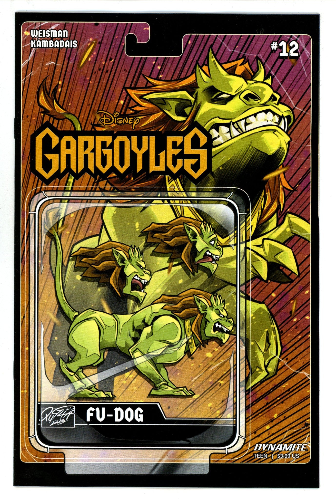 Gargoyles 12 Schoonover Action Figure Variant (2024)